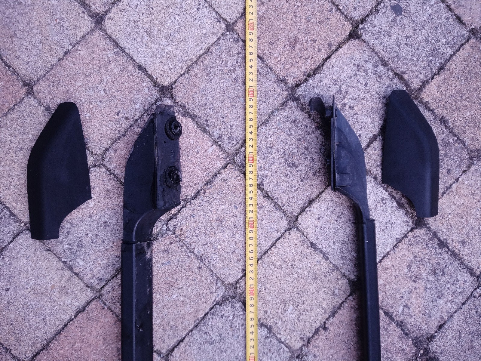 Montblanc dakrails lengte 150cm, Auto diversen, Dakdragers, Ophalen of Verzenden