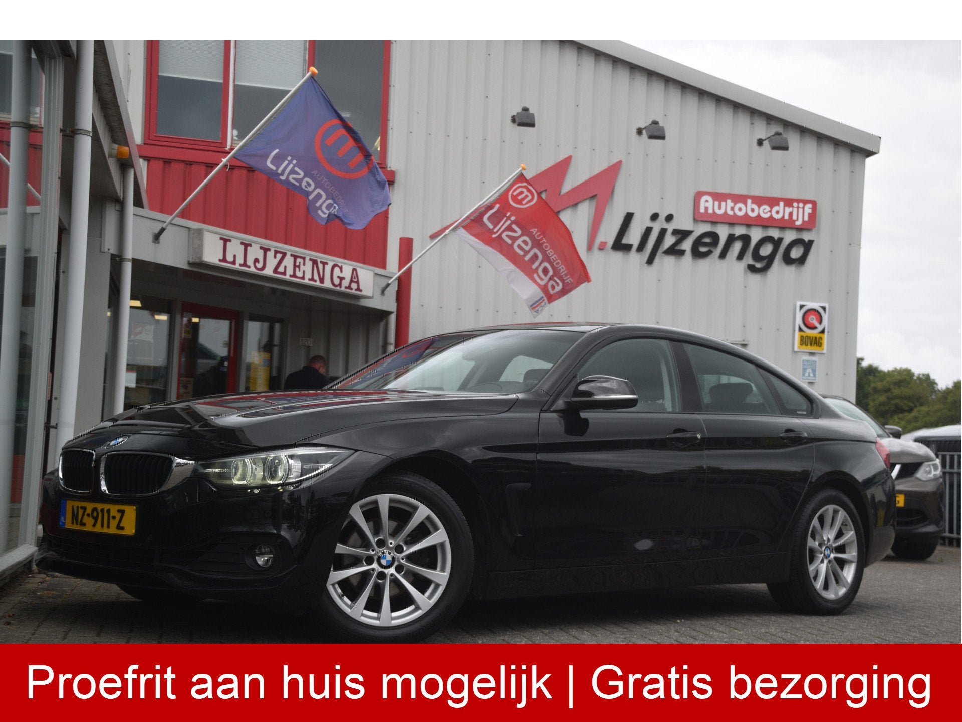 BMW 4 Serie Gran Coupé 418i Executive Carplay | Stoelverw., Auto's, Automaat, Gebruikt, Euro 6, Met garantie (alle)