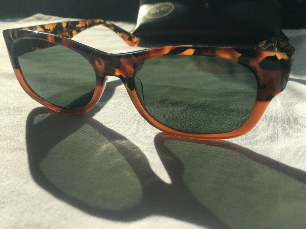 Ray Ban Bohemian vintage zonnebrill B&L groene glazen RAYBAN, Zonnebril, Ophalen of Verzenden, Zo goed als nieuw, Ray-Ban