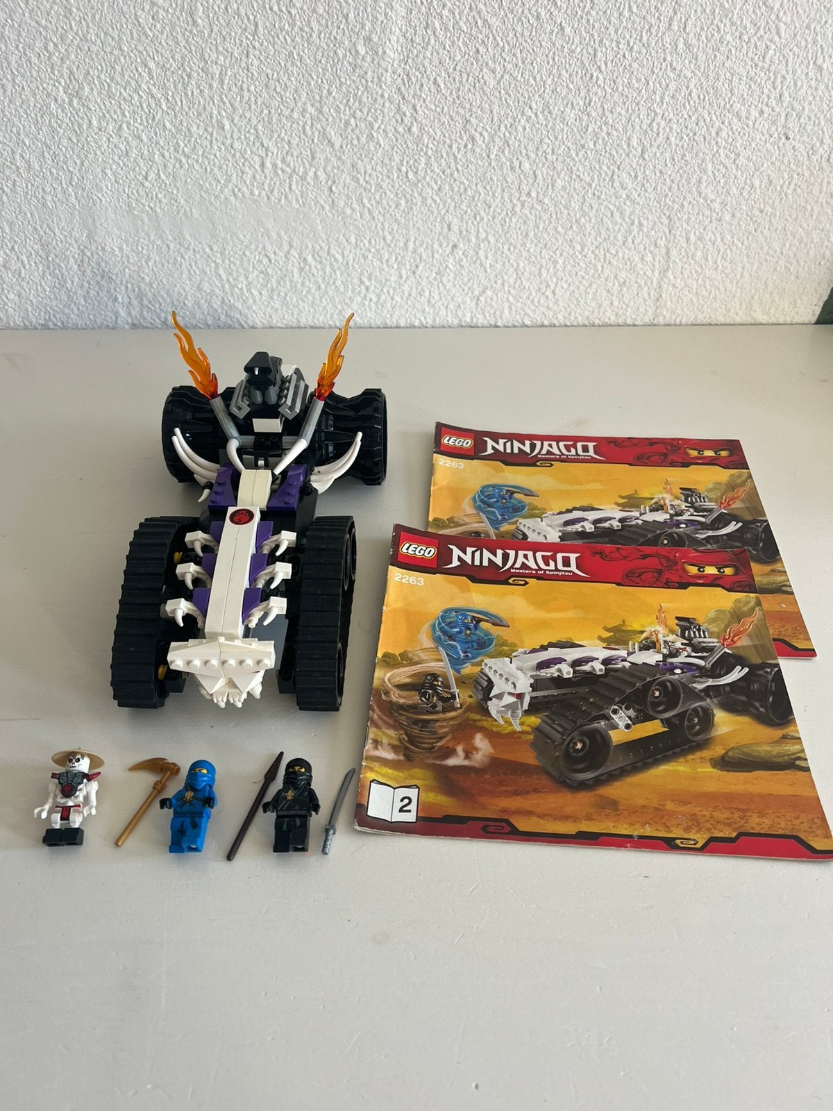 Lego Ninjago 2263 Turbo Shredder Compleet!