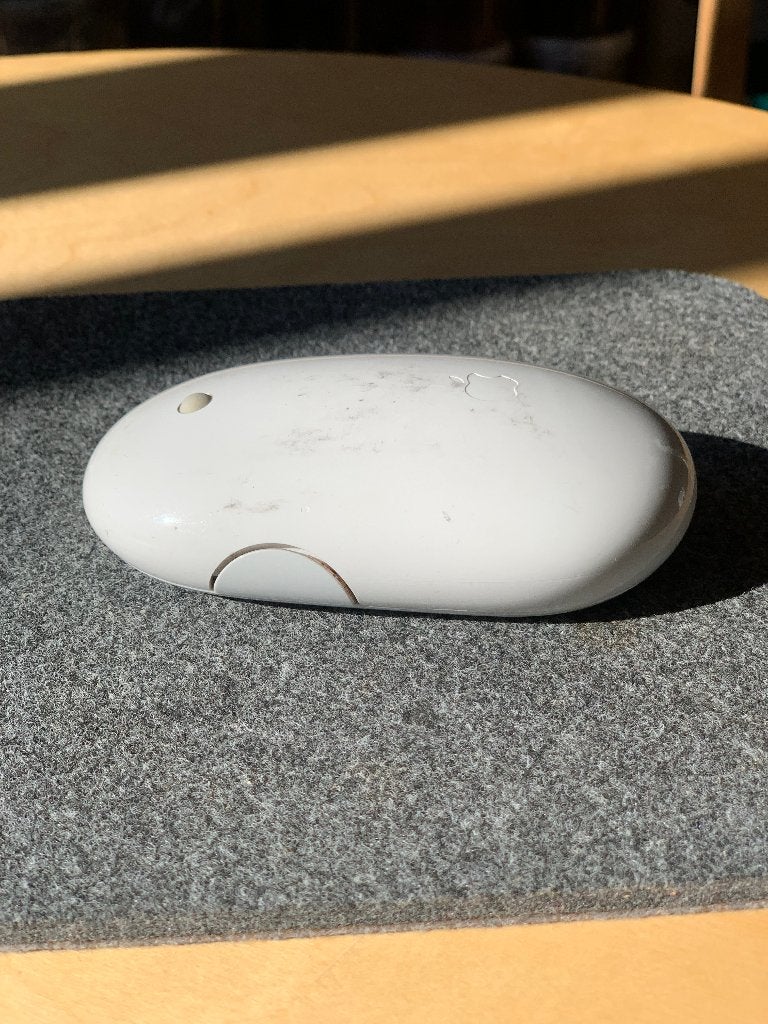 Apple mouse, Ophalen