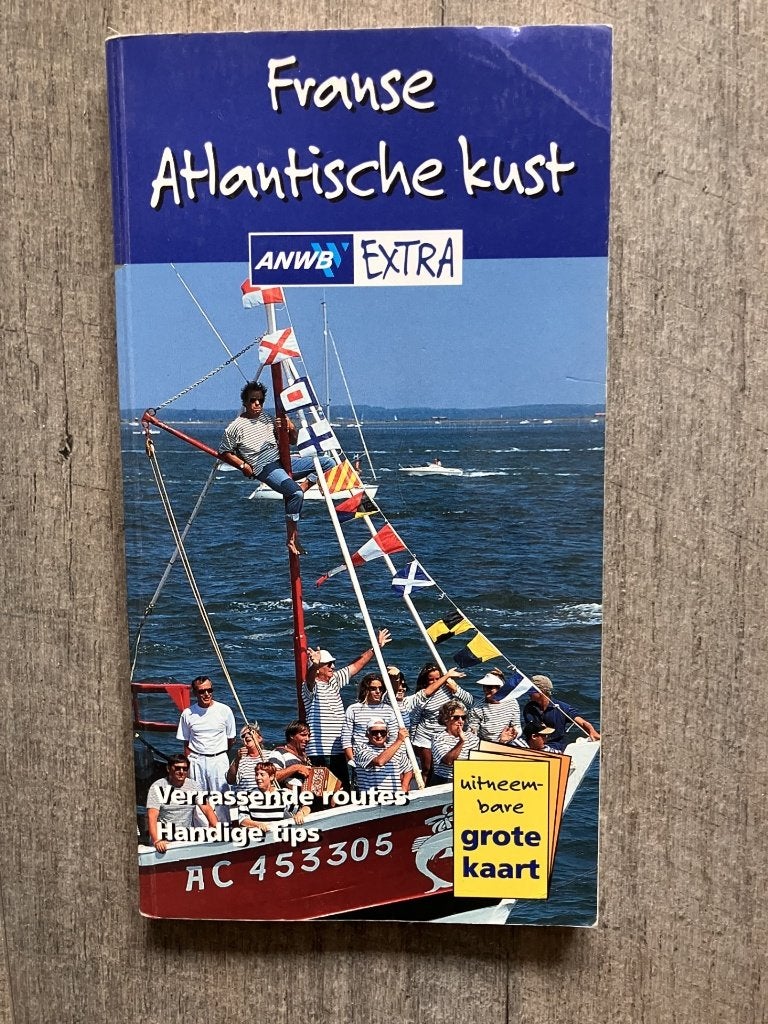 ANWB Extra-reisgids Franse Atlantische Kust, Europa, Ophalen of Verzenden, Zo goed als nieuw, Reisgids of -boek