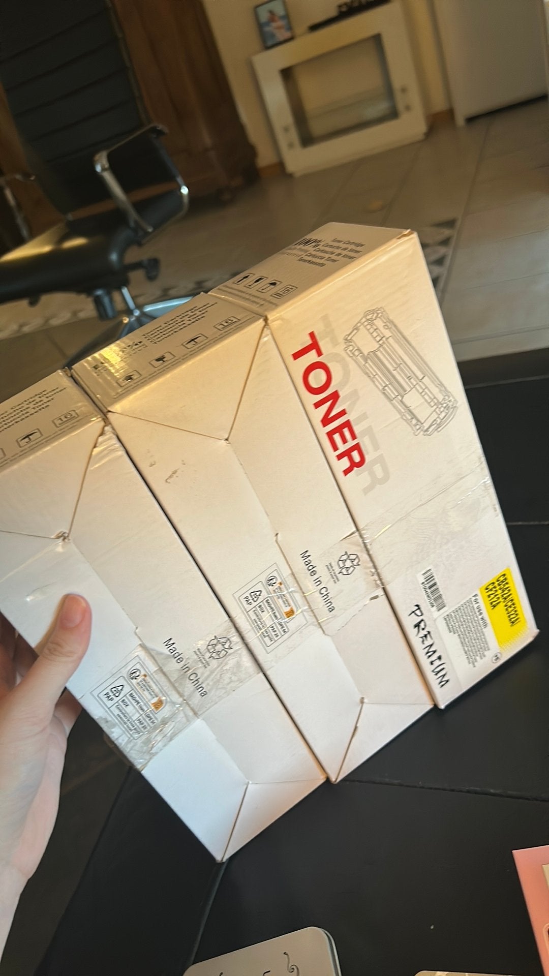 3 toners, nieuw in doos. Ongeopend, Ophalen, Zo goed als nieuw, Toner