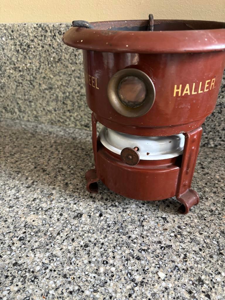 Vintage Haller Petroleum Kooktoestel - Bruin, Antiek en Kunst, Antiek | Keukenbenodigdheden, Ophalen