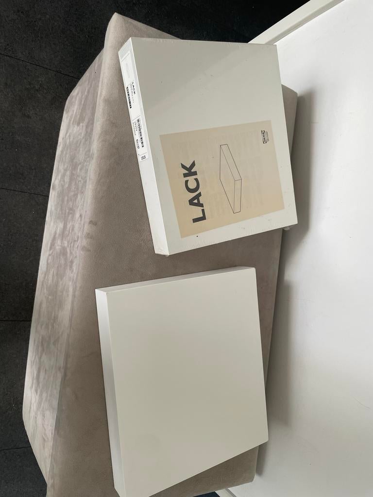 IKEA LACK wandplank wit - 2 stuks, Ophalen, Nieuw
