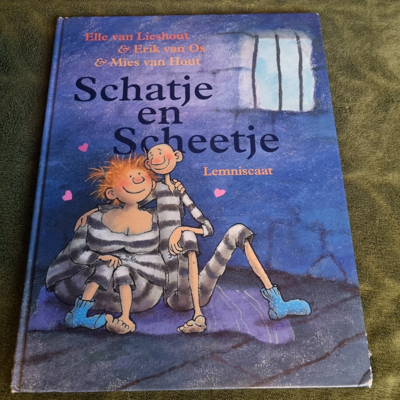 Schatje en Scheetje - Kinderboek van Elle van Lieshout, Boeken, Ophalen of Verzenden, Gelezen, Elle van Lieshout & Erik van Os & Mies van Hout