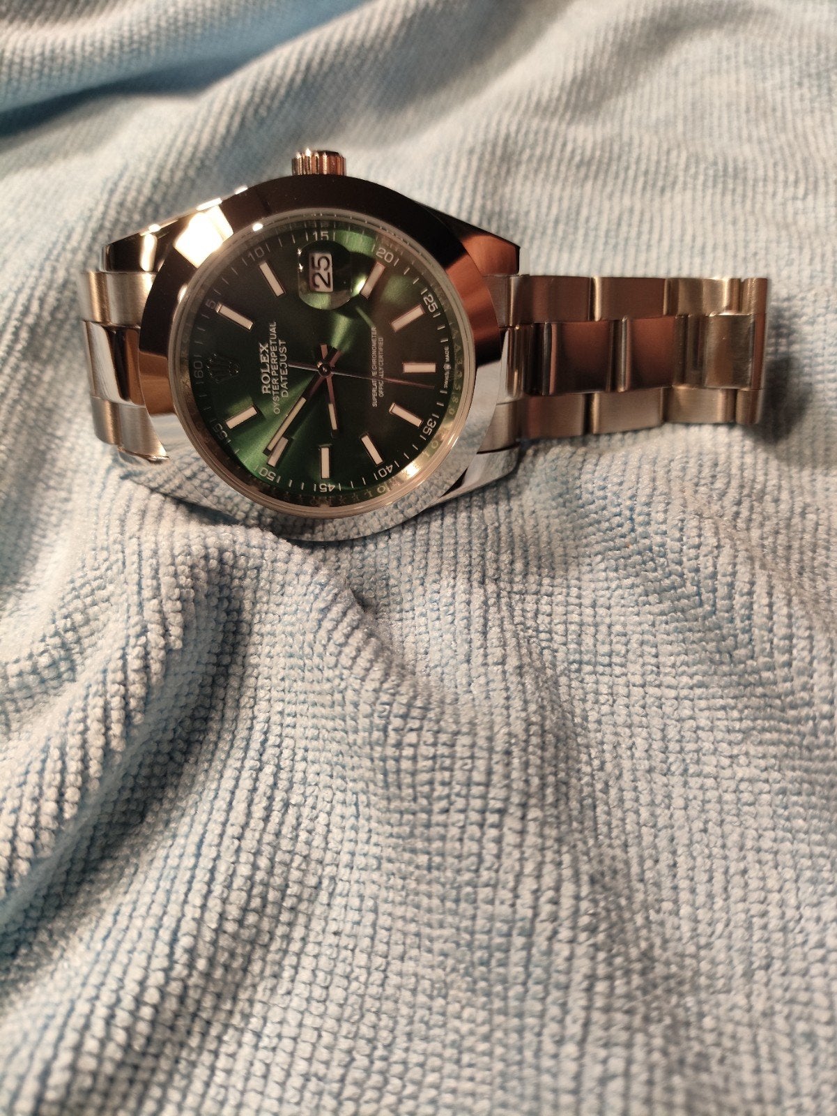 Rolex Datejust 41 mm, Sieraden, Tassen en Uiterlijk, Staal, Polshorloge, Nieuw, Ophalen of Verzenden