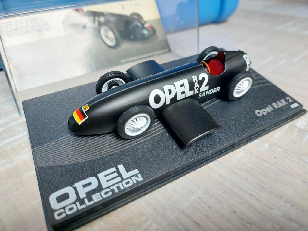 Opel RAK 2 Sander 1928 rocketcar IXO Opel Collection 1:43, Ophalen of Verzenden, Zo goed als nieuw, Auto, Overige merken