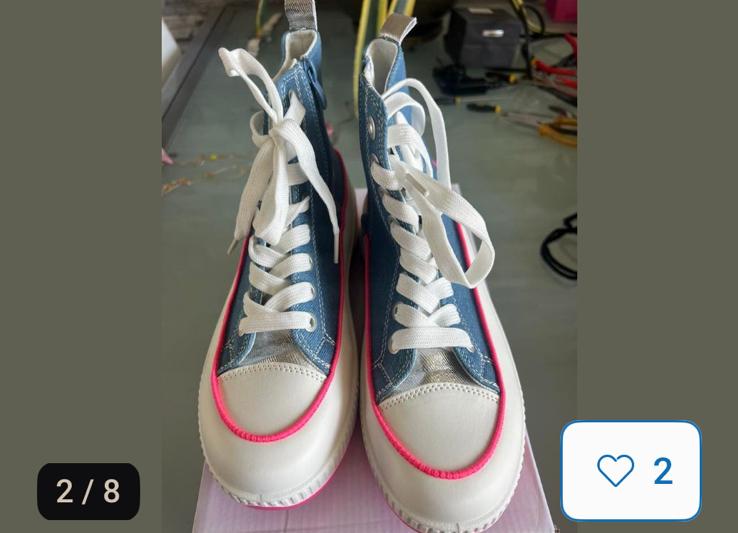 Nieuwe spijker sneaker, Kleding | Dames, Schoenen, Ophalen of Verzenden, Nieuw, Blauw, Sneakers of Gympen