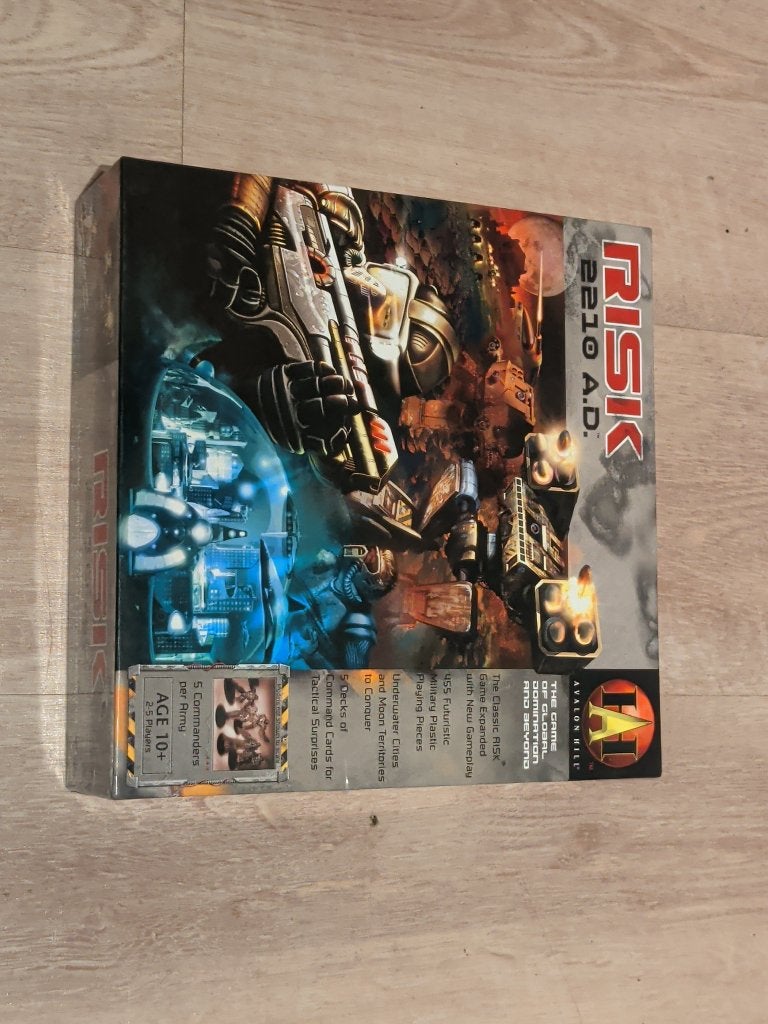 Risk 2210 A.D., Hobby en Vrije tijd, Vijf spelers of meer, Ophalen of Verzenden, Zo goed als nieuw, Hasbro