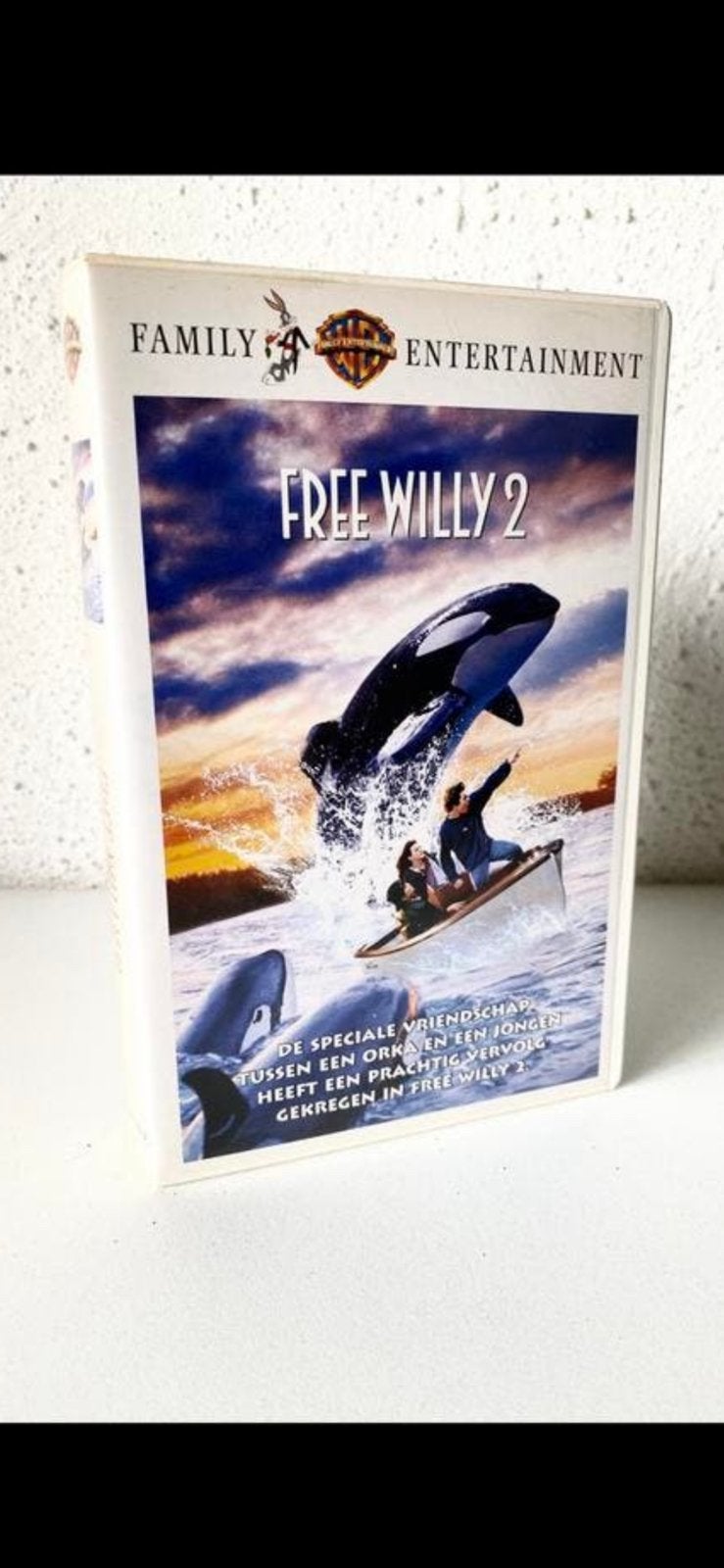 vhs: ‘FREE WILLY 2: THE ADVENTURE HOME’  (2005), Nederlands ondertiteld, Engels, Alle leeftijden, Ophalen of Verzenden