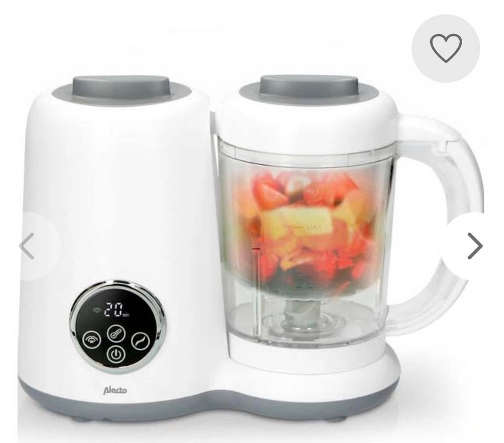 Alecto 5-1 Baby food processor, Ophalen of Verzenden, Zo goed als nieuw, Blender