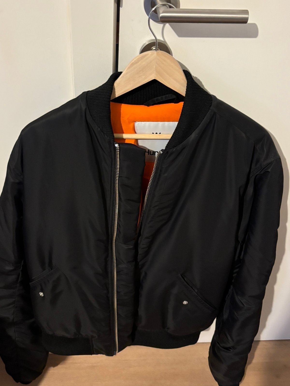 Won hundred reykjavik bomber L, Kleding | Heren, Ophalen of Verzenden, Zo goed als nieuw, Zwart