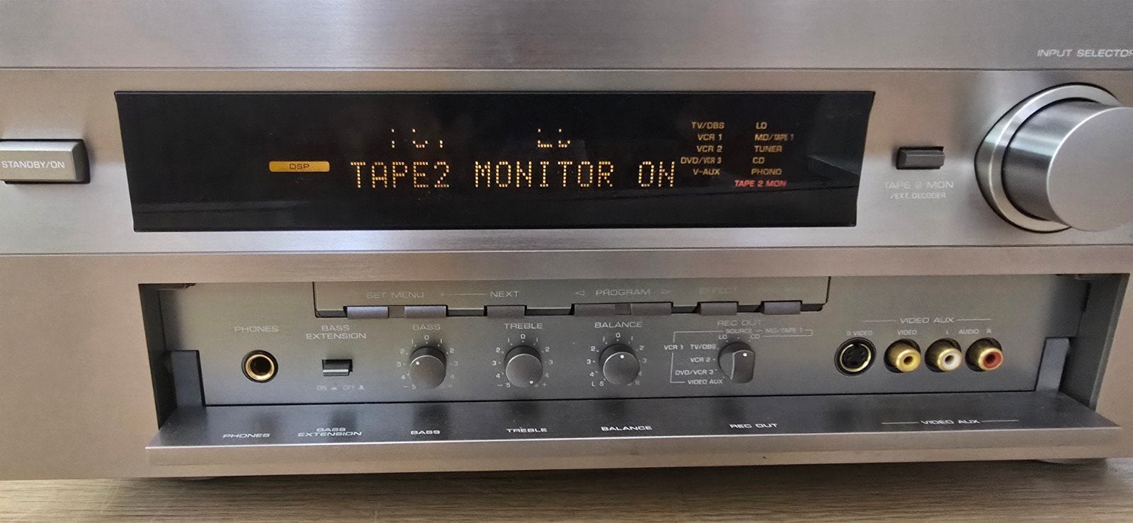 Yamaha DSP-A1 AV-receiver met afstandsbediening, Ophalen, Yamaha, 120 watt of meer, Gebruikt