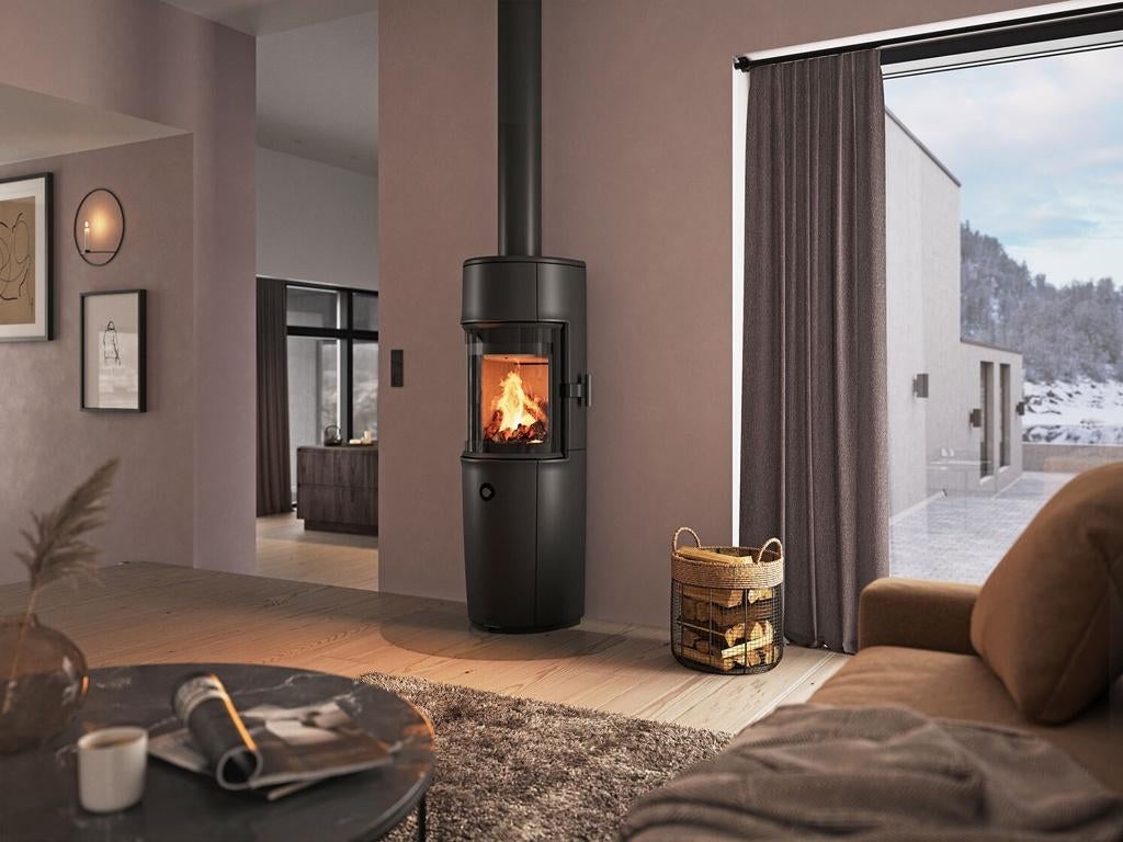 Jotul F174 zensoric showroomodel houtkachel, Ophalen, Houtkachel, Zo goed als nieuw, Vrijstaand