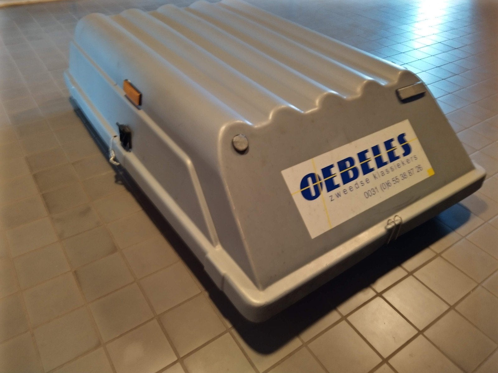 Carbage run dakkoffer, Ophalen, Gebruikt