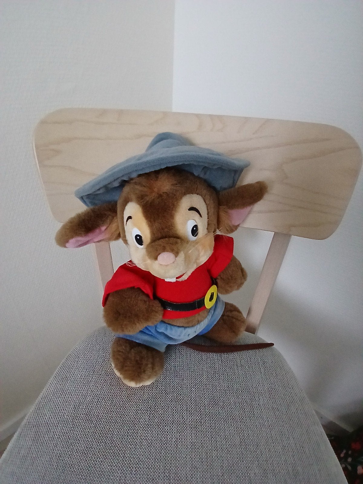 Vintage Fievel Muis Knuffel - An American Tail, Muis, Gebruikt, Overige merken, Overige karakters