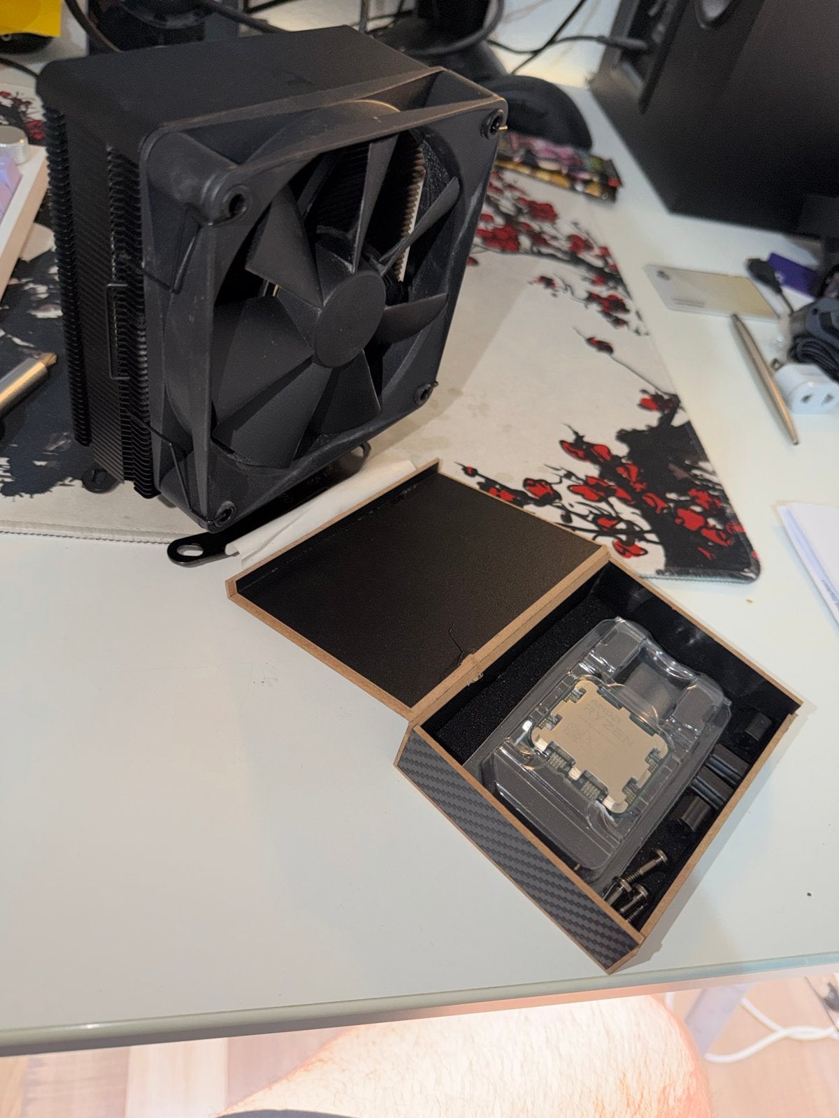 AMD Ryzen 5 7600x met NZXT T120 Koeler, Computers en Software, Processors, Zo goed als nieuw, 6-core, 4 Ghz of meer, Ophalen of Verzenden