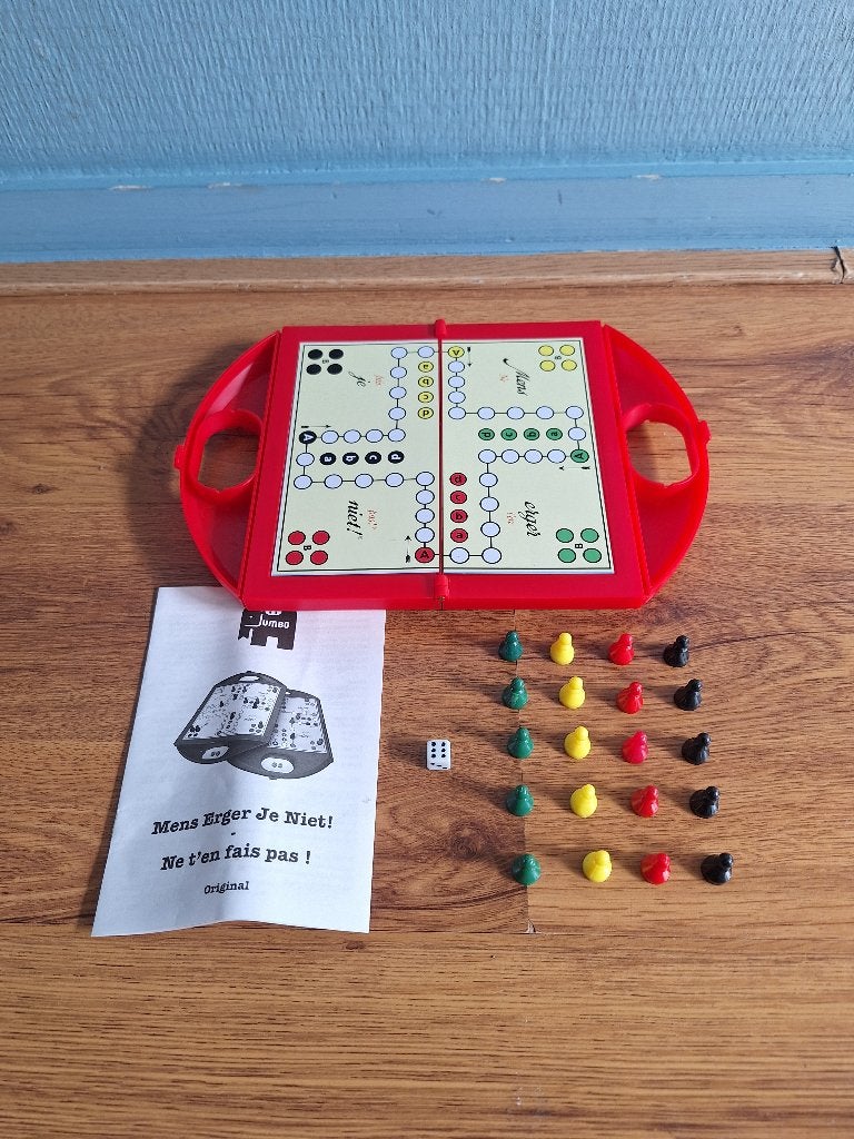 Mens Erger Je Niet Reisspel, Jumbo, Ophalen of Verzenden, Zo goed als nieuw, Vijf spelers of meer
