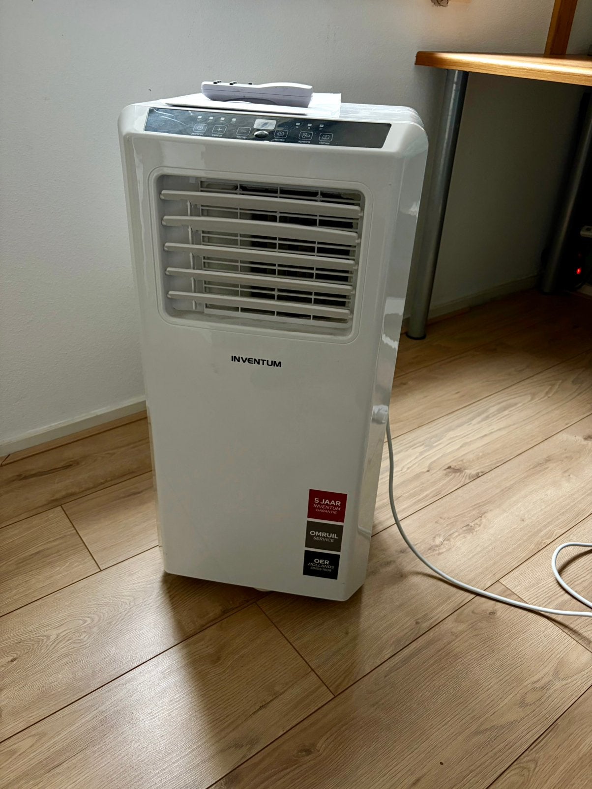 Airco Inventum AC701 NOORDWIJK, Witgoed en Apparatuur, Ophalen, Minder dan 60 m³, Ventileren, 3 snelheden of meer