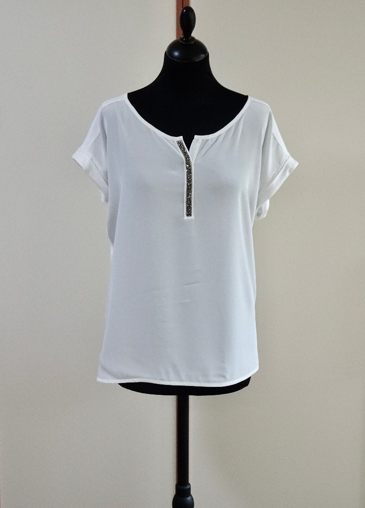 **Sale** Luisa Cerano top maat 40, Maat 38/40 (M), Wit, Ophalen of Verzenden, Zo goed als nieuw