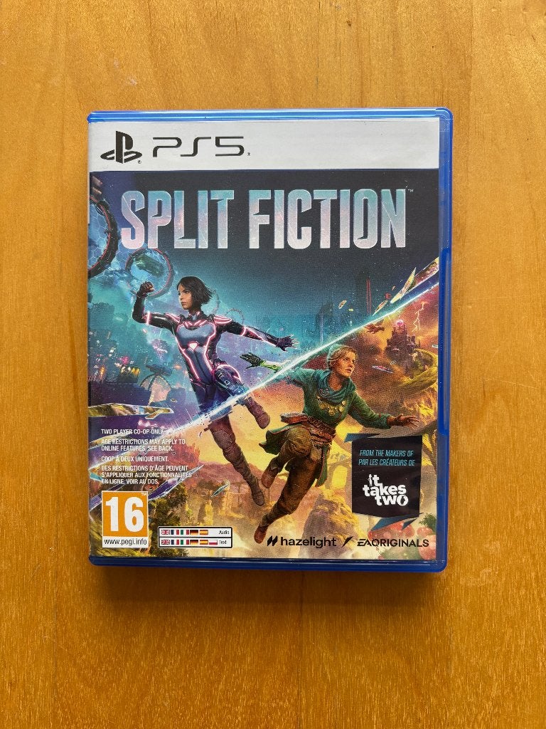Split Fiction (PS5), Avontuur en Actie, 2 spelers, Ophalen of Verzenden, Zo goed als nieuw