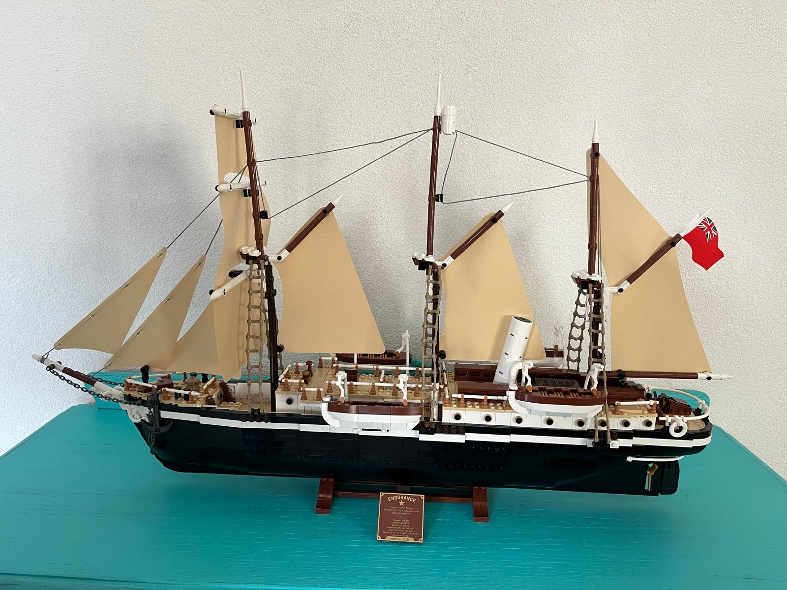 LEGO Icons Endurance Schip - 3011 onderdelen, Ophalen, Zo goed als nieuw