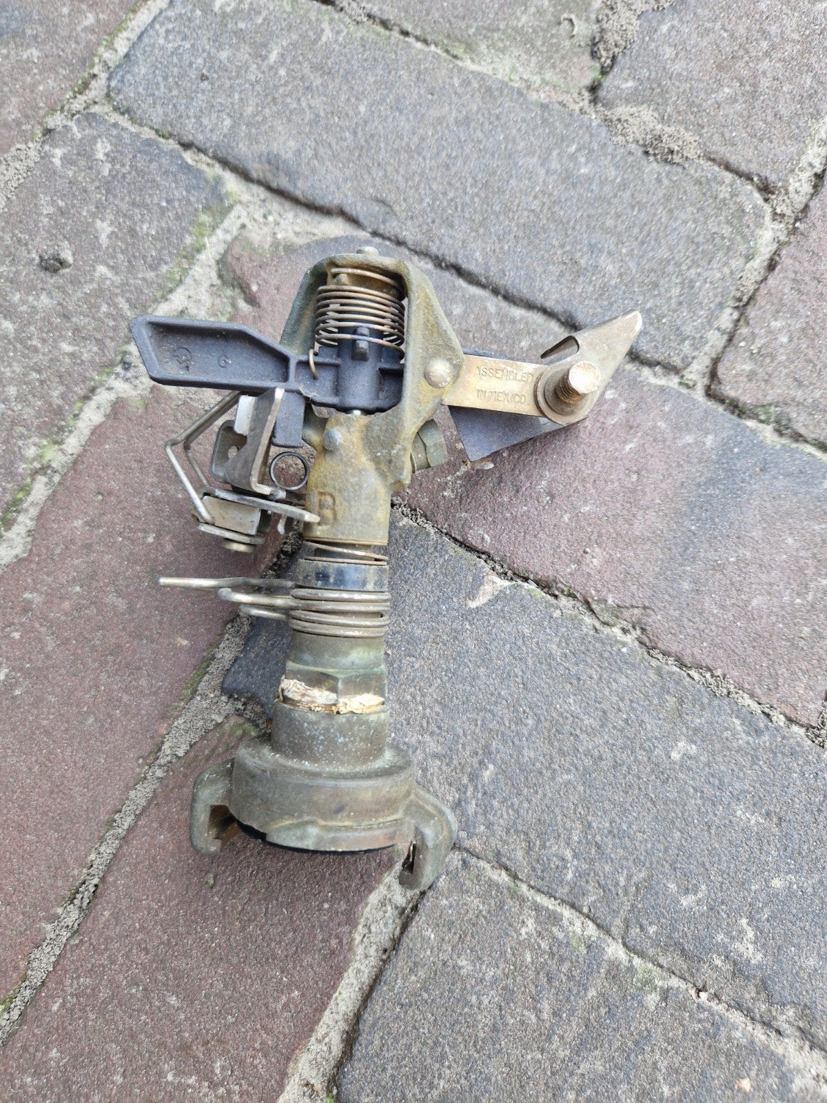 Messing Rainbird sector sproeier., Tuin en Terras, Tuinsproeiers, Ophalen