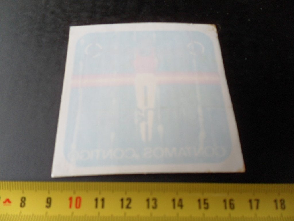 sticker Raamsticker Yo, gimnasia contamos contigo, Ophalen, Zo goed als nieuw
