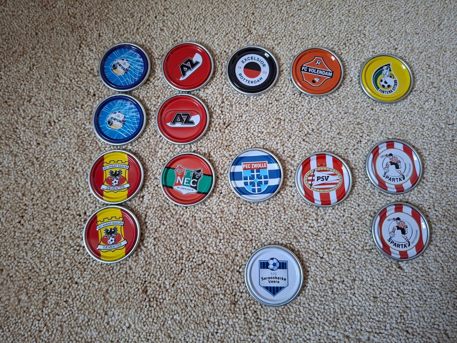 Voetbal cluppies Plus, Plus, Ophalen
