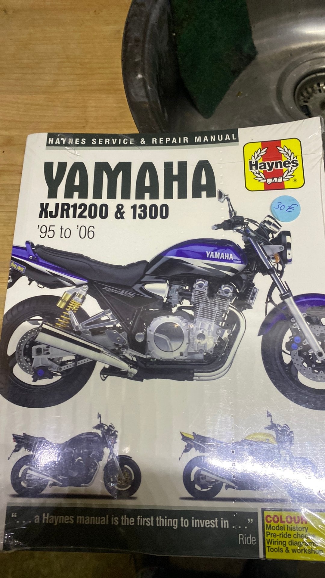 Werkplaats handboek Yamaha xjr 1300, Ophalen of Verzenden, Yamaha