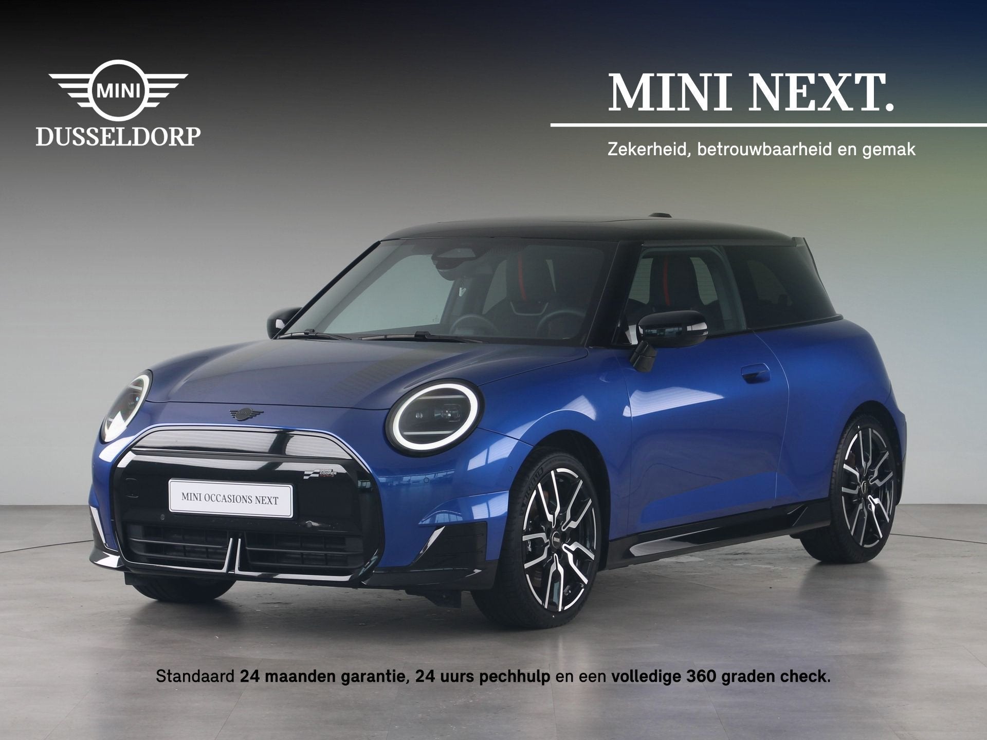 MINI Cooper SE John Cooper Works Pakket M (bj 2025), Auto's, Dealer onderhouden, 402 km, Zwart, Met garantie (alle)