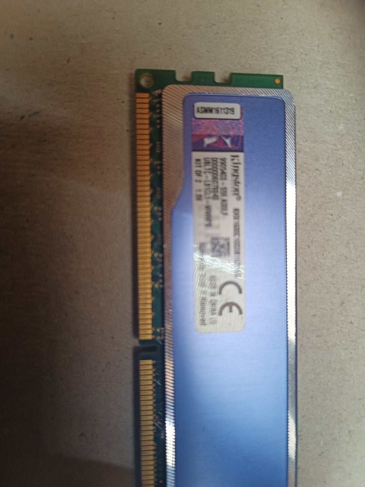 Kingston HyperX Blue DDR3 RAM 16 gb 1600MHz, Computers en Software, RAM geheugen, Server, DDR3, Ophalen of Verzenden, Zo goed als nieuw