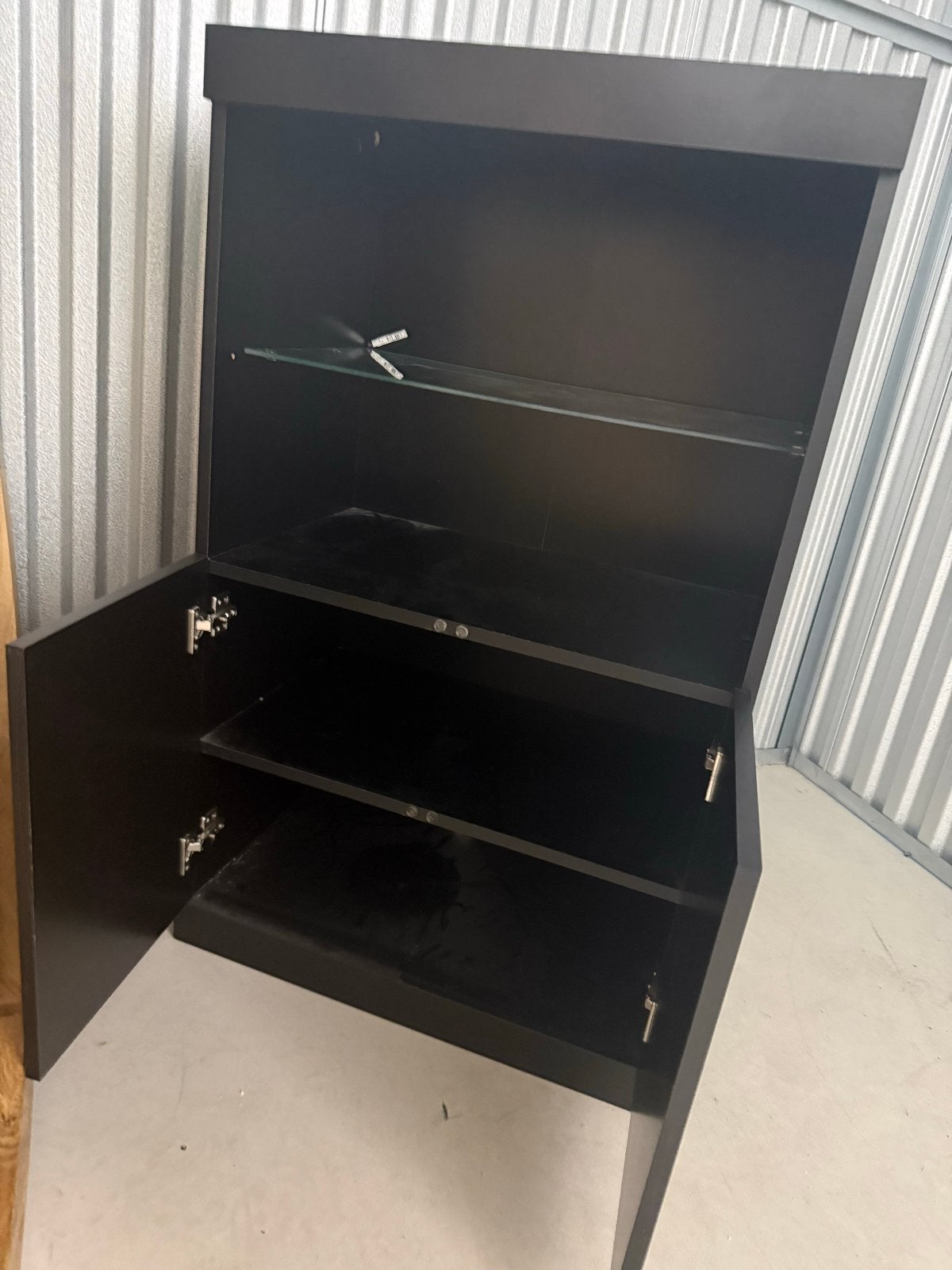 Kast met verlichting - in prima staat, Gebruikt, 100 tot 150 cm, 25 tot 50 cm, Overige houtsoorten