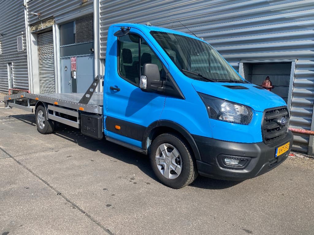 Ford Transit Oprijwagen 1600kg laden! Compleet aluminium, Auto's, Stof, 1995 cc, 4 cilinders, 129 pk