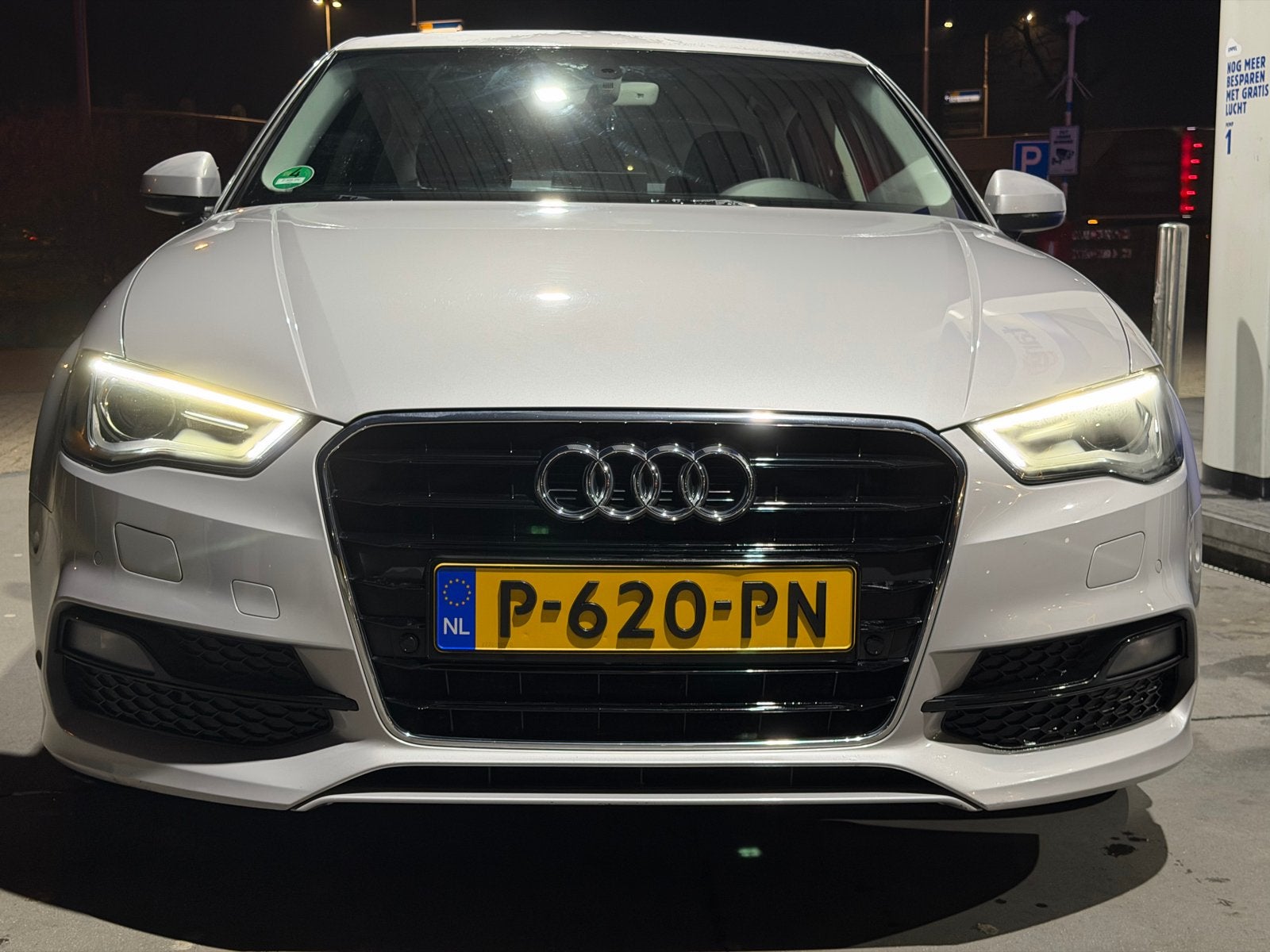 Audi A3 1.4TFSI S Line 110KW COD Sedan S-tr 2016 Grijs, Auto's, 4 cilinders, 150 pk, Leder, Sedan