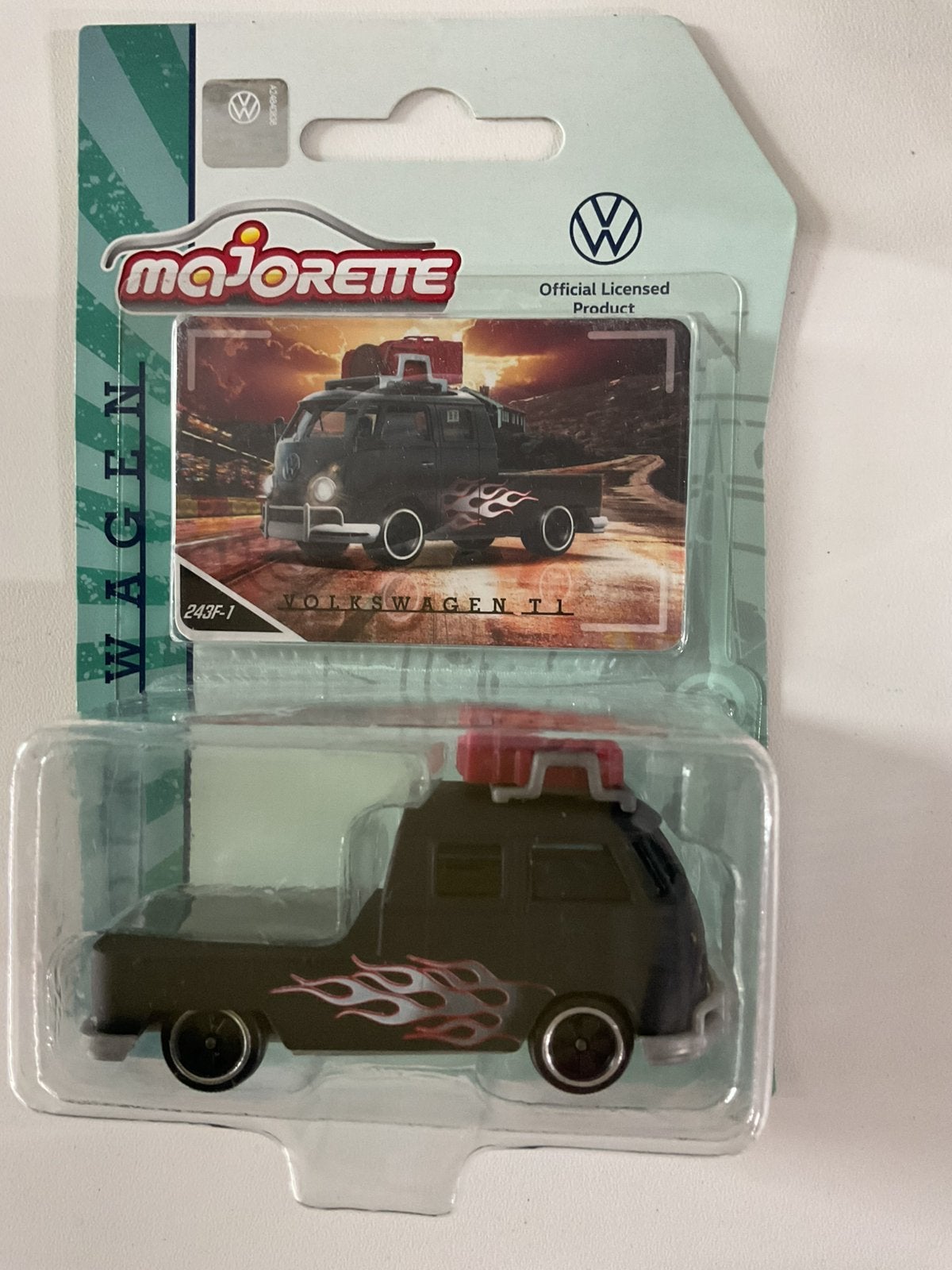 Volkswagen T1 pick up van Majorette nieuw in verpakking, Ophalen, Nieuw, Auto
