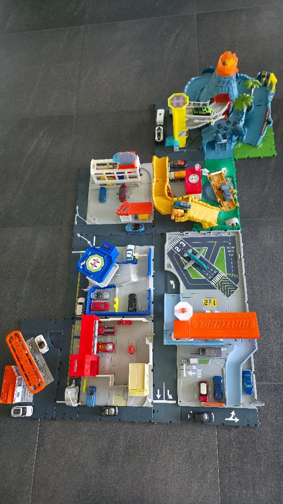 Matchbox speelsets dorp, Ophalen of Verzenden, Zo goed als nieuw, Jongen of Meisje