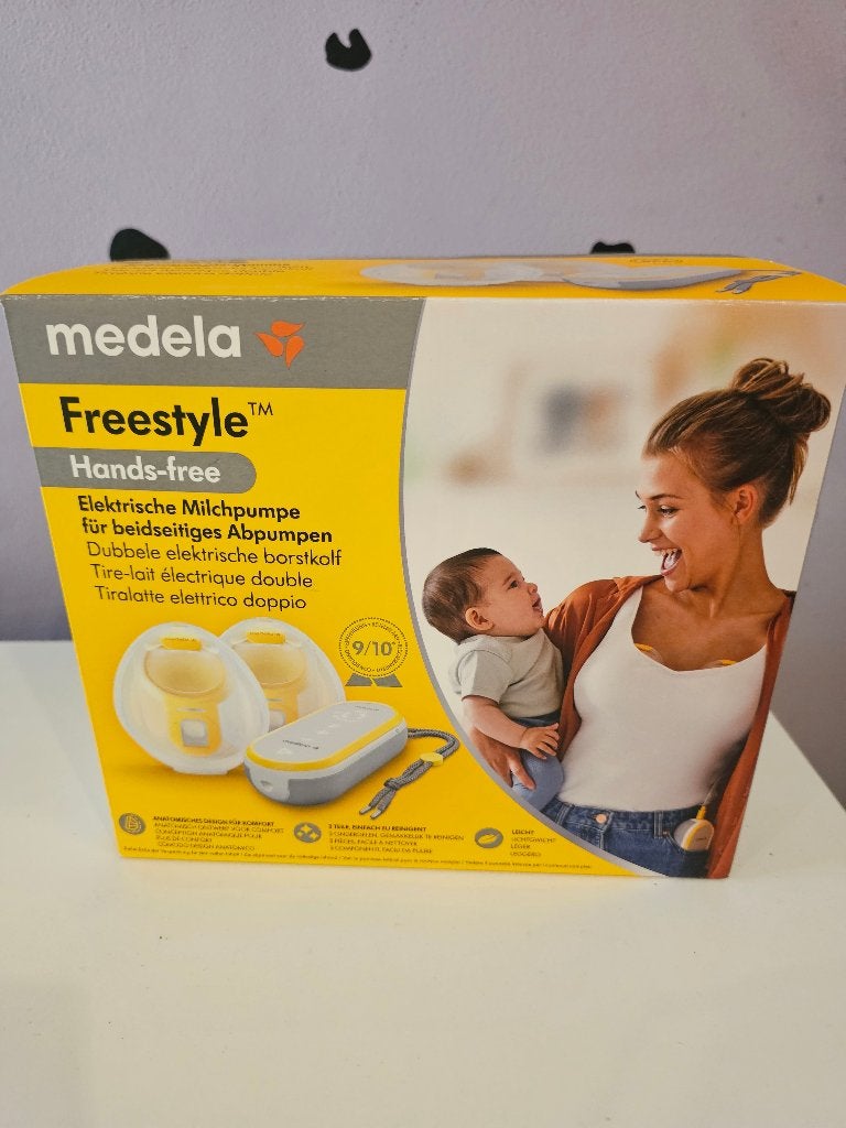 Nieuwe Medela freestyle flex handsfree set kolf, Draadloos, Medela, Nieuw, Borstkolf