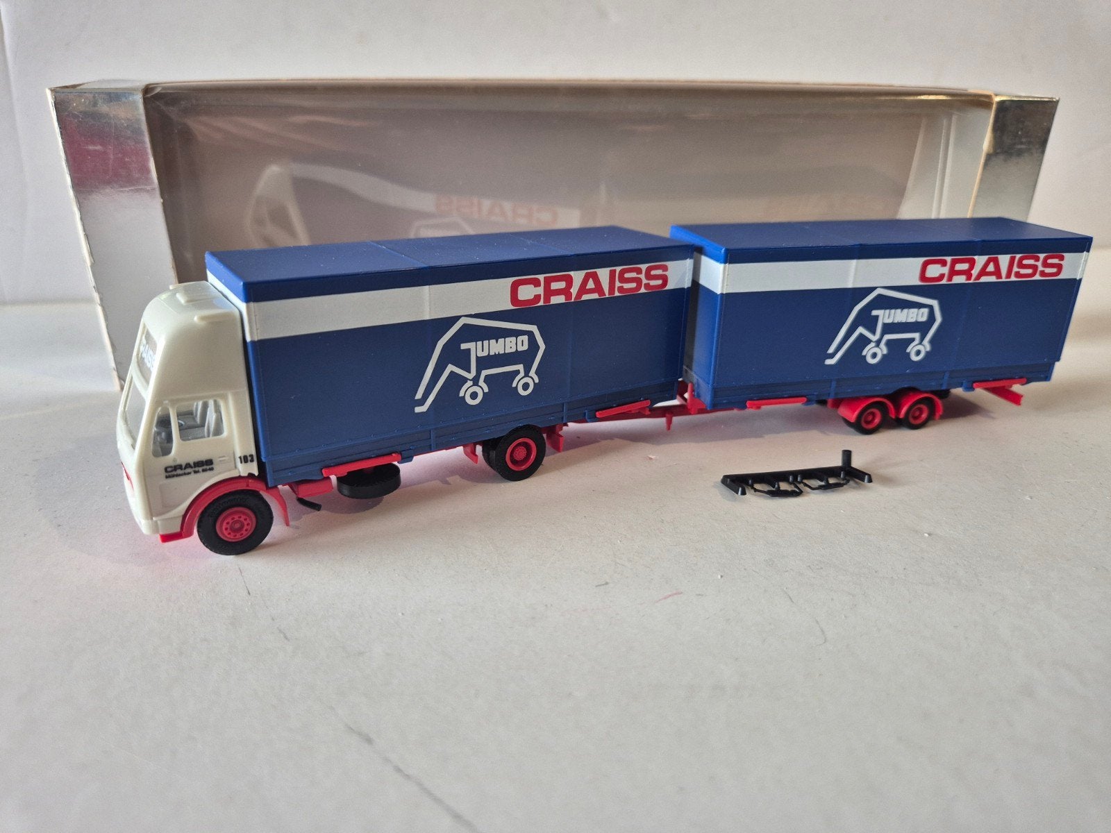 Herpa Mercedes-Benz Craiss, Ophalen of Verzenden, Nieuw, Bus of Vrachtwagen, Herpa