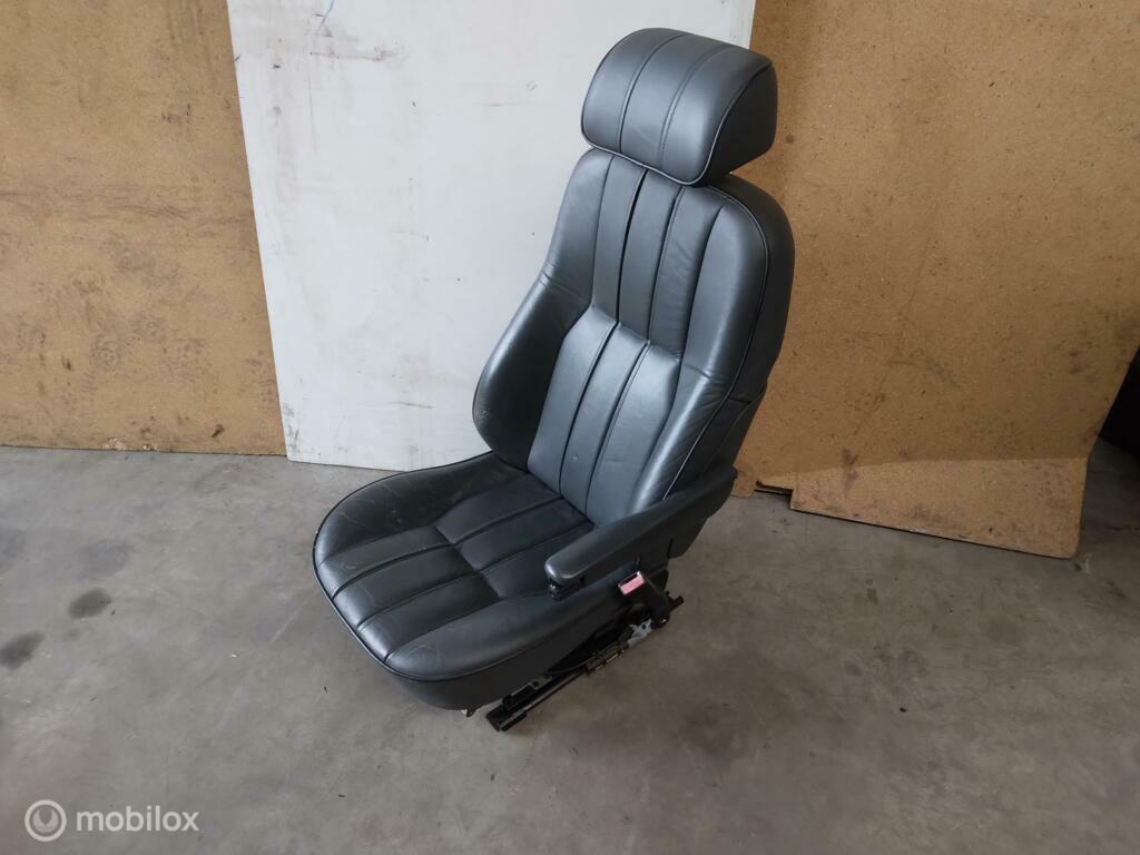 Land Range Rover Vogue L322 Zetel Stoel Zwart Armsteun Leer, Land Rover, Ophalen of Verzenden, Gebruikt, Land Rover