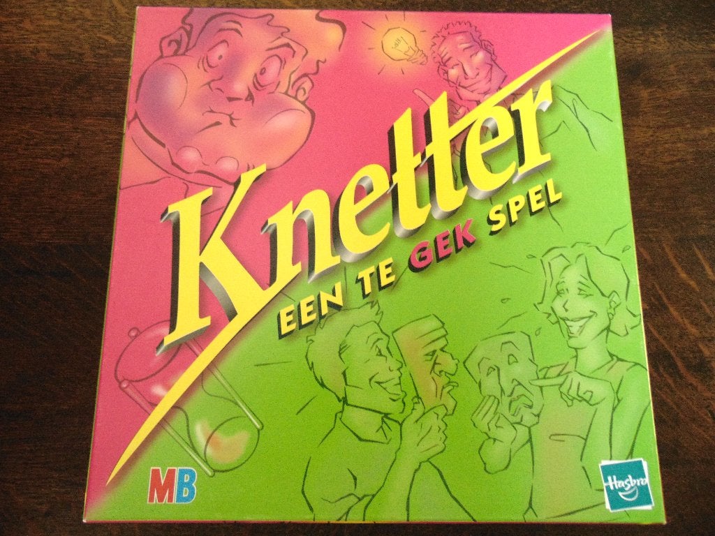 Knetter een te Gek Spel van Hasbro, Hobby en Vrije tijd, Gezelschapsspellen | Bordspellen, Vijf spelers of meer, Ophalen of Verzenden