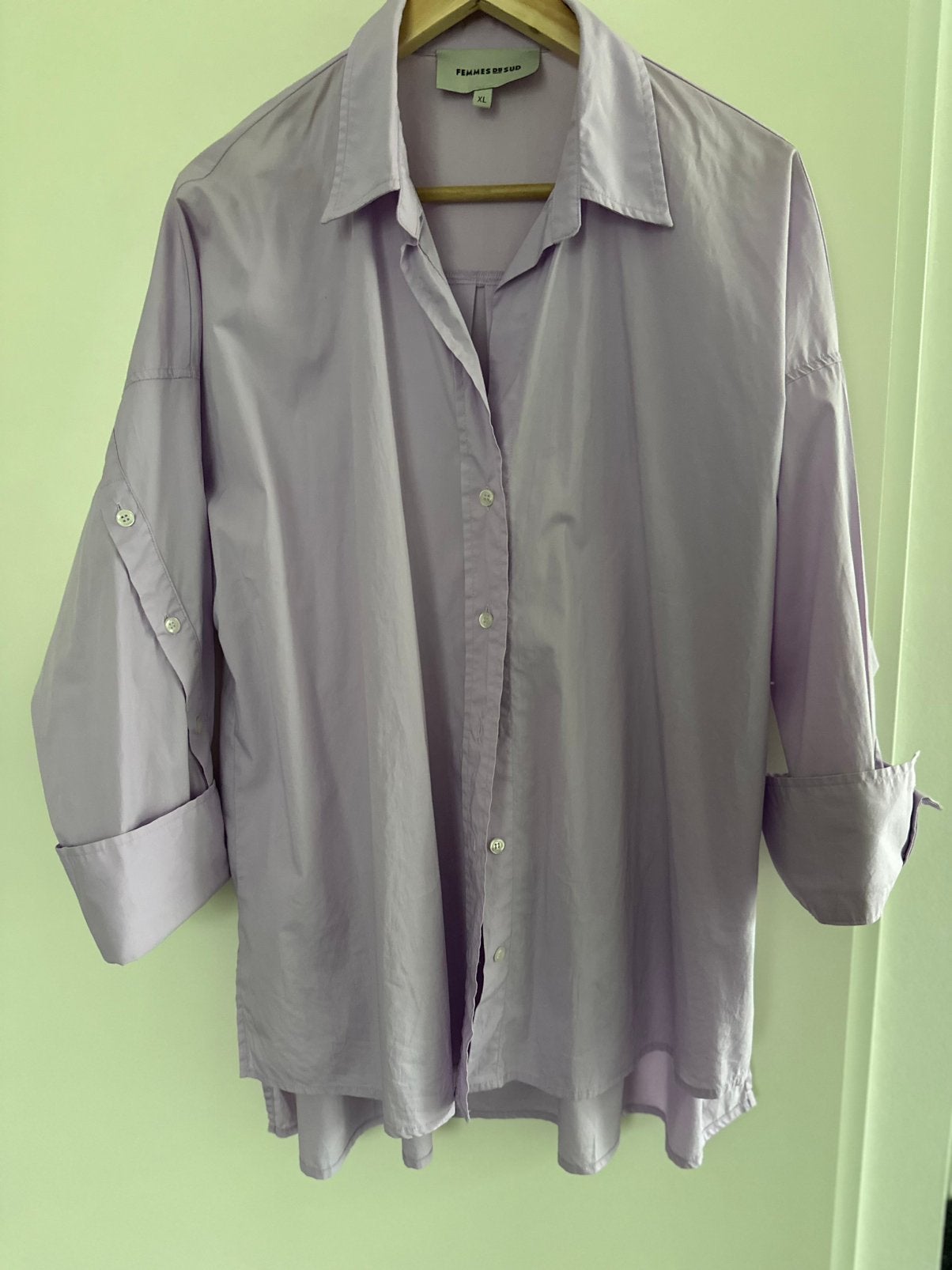 Femme du sud blouse maat XL, Ophalen of Verzenden, Zo goed als nieuw, Maat 46/48 (XL) of groter, Paars