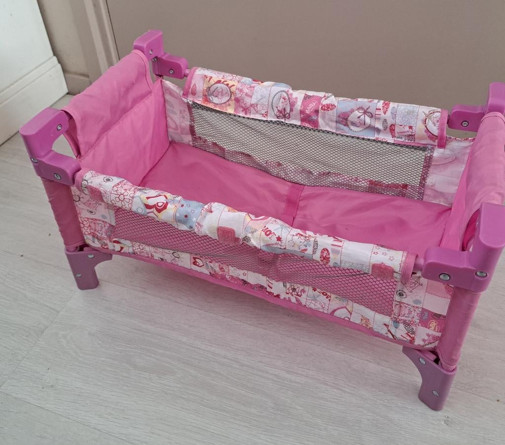Poppen campingbedje, Kinderen en Baby's, Speelgoed | Poppen, Ophalen of Verzenden, Gebruikt, Babypop