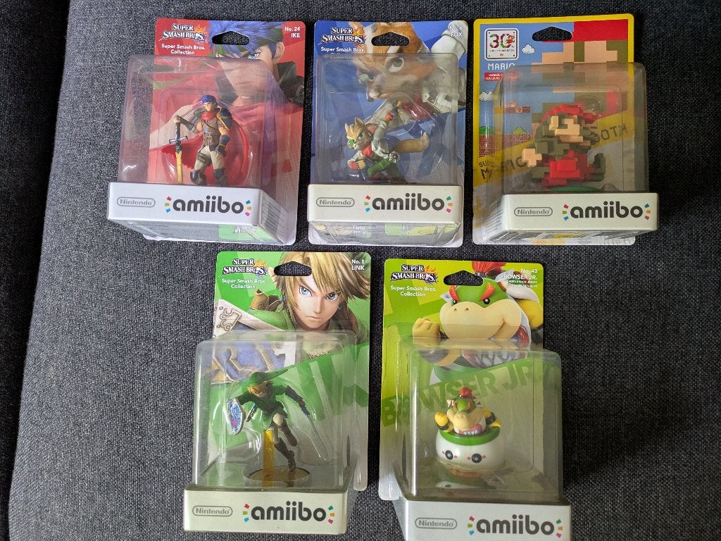 5 x Nintendo amiibo Nieuw, Spelcomputers en Games, Overige genres, 1 speler, Nieuw, Ophalen of Verzenden
