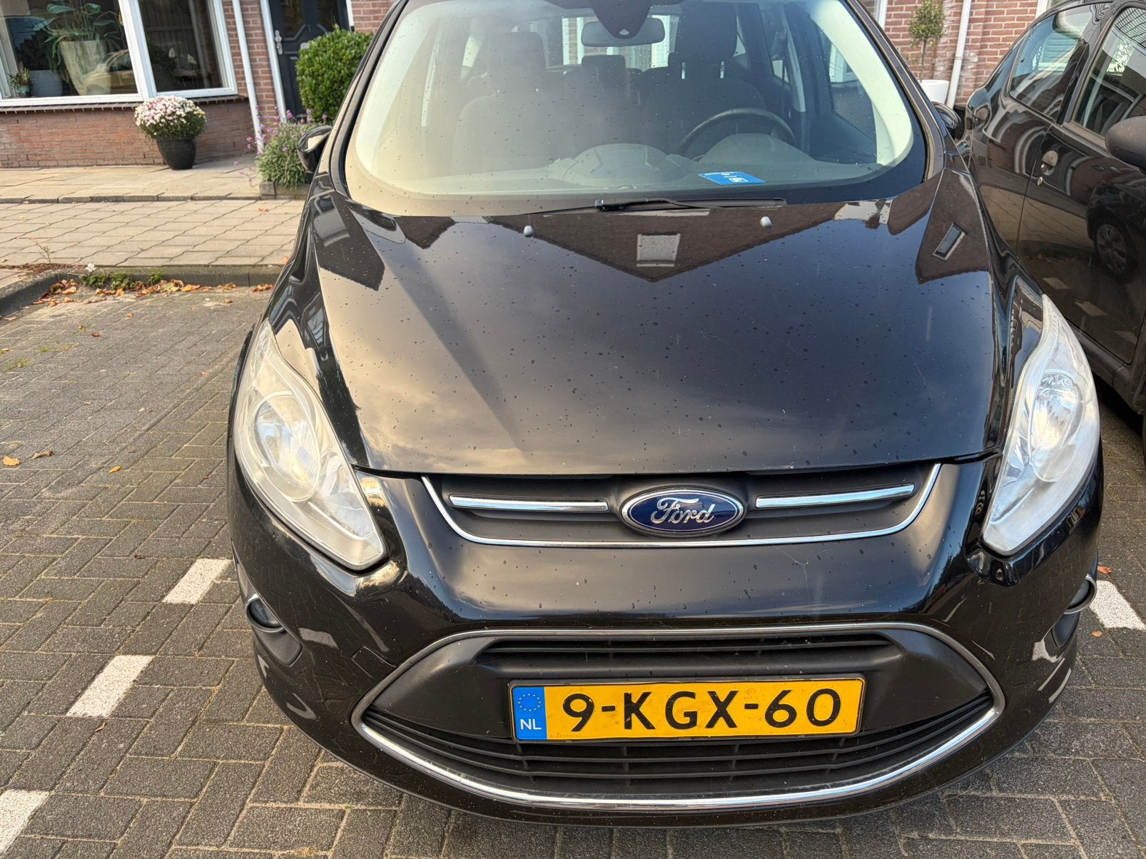 Ford C-Max 1.0 92KW 2013 Zwart. Moter defect!, Auto diversen, Ophalen, Zwart, Handgeschakeld, Ford