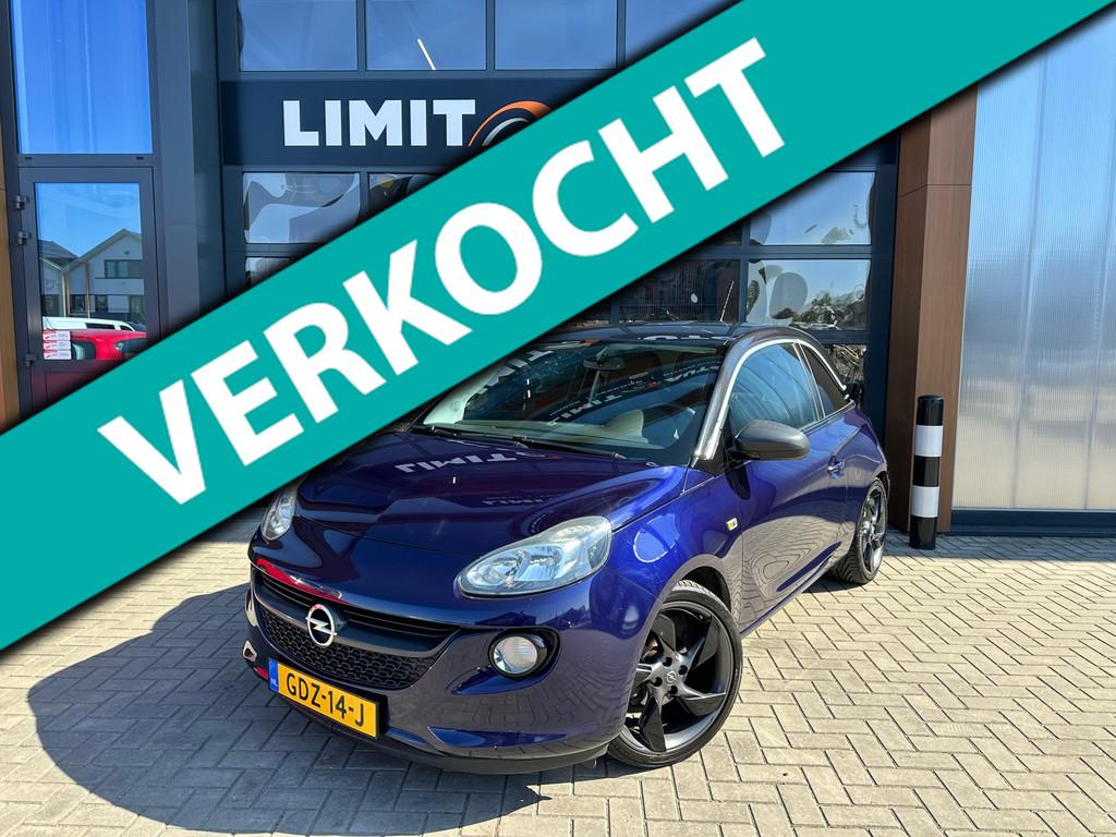 Opel ADAM 1.4 Hardwell Edition Climate/Cruise/St.verwarming/, Voorwielaandrijving, Euro 5, Gebruikt, 1398 cc