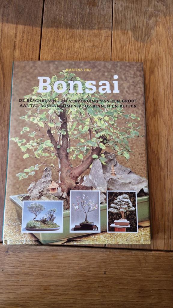 Bonsai: Beschrijving en Verzorging door Martina Hop, Boeken, Natuur, Ophalen, Bloemen, Planten en Bomen, Marga Hop, Zo goed als nieuw
