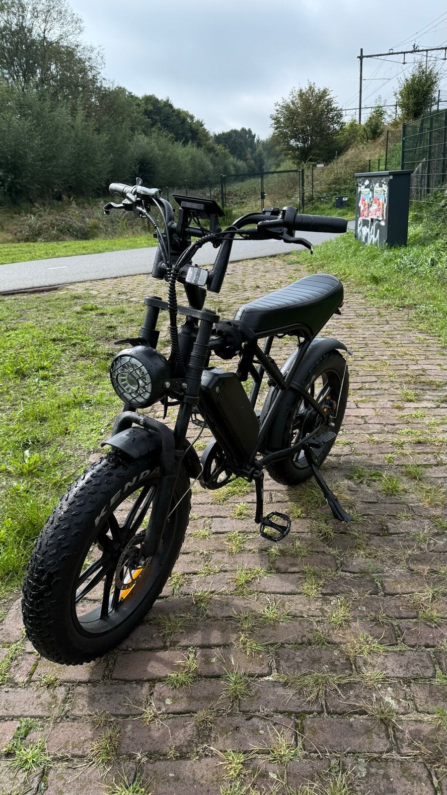 Fatbike H9, Gebruikt, 51 tot 55 cm, 50 km per accu of meer, Ophalen