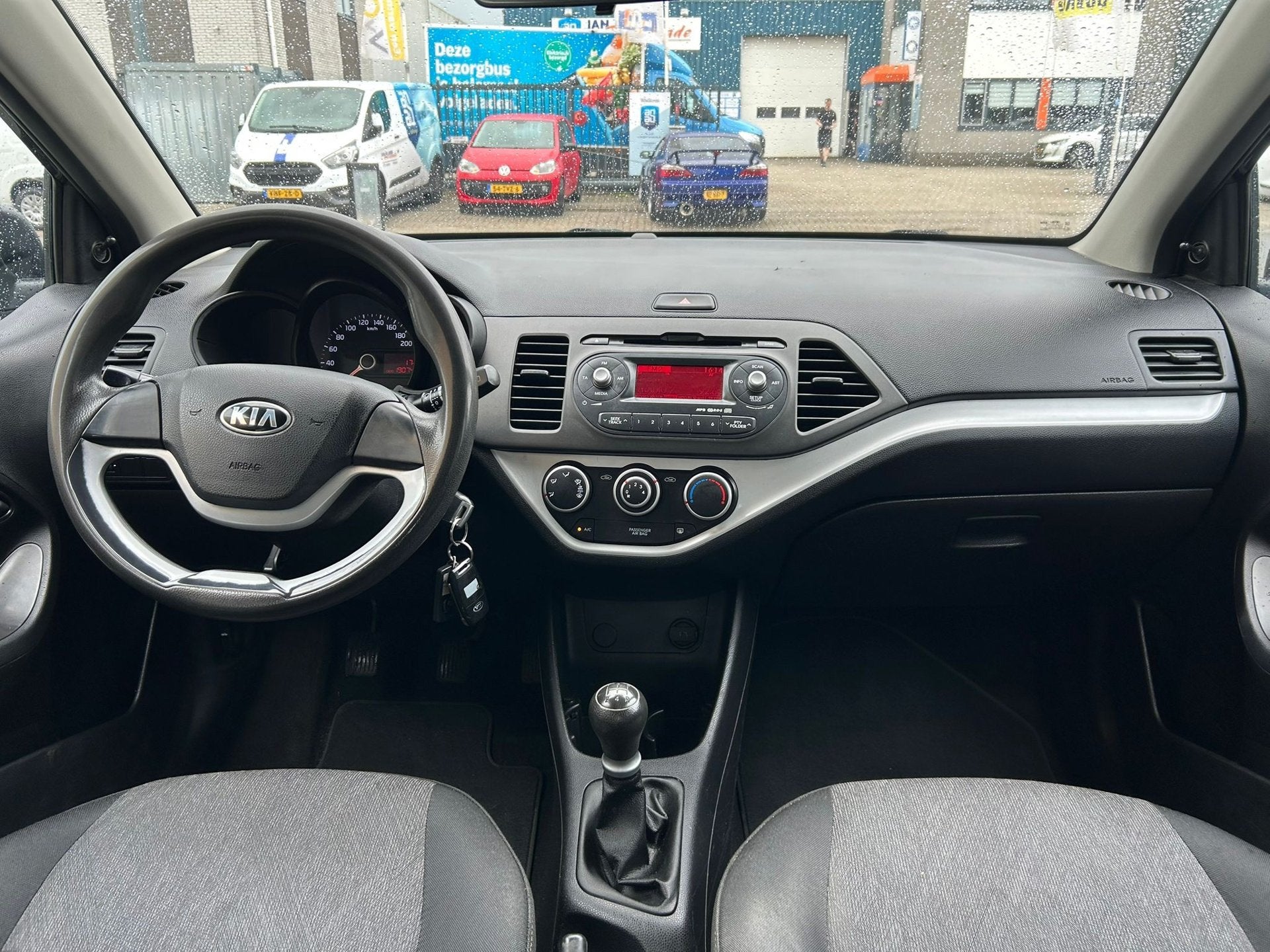Kia Picanto 1.0 CVVT ISG Comfort Pack|1e eig|NAP|Trekhaak, Auto's, Voorwielaandrijving, Euro 5, Stof, Gebruikt